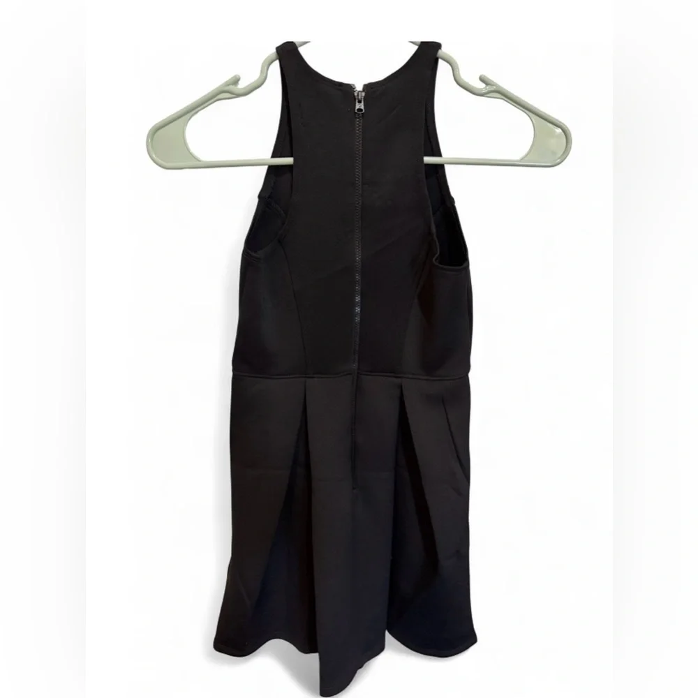 abercrombie and fitch girls scuba skater Black Sleeveless Dress xs 8